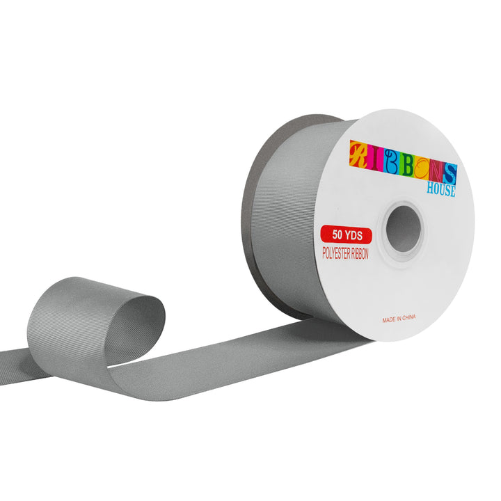 Avanti Solid Grosgrain Ribbon, 2-1/2" inches, 60mm, 100% Polyester, 50 Yards