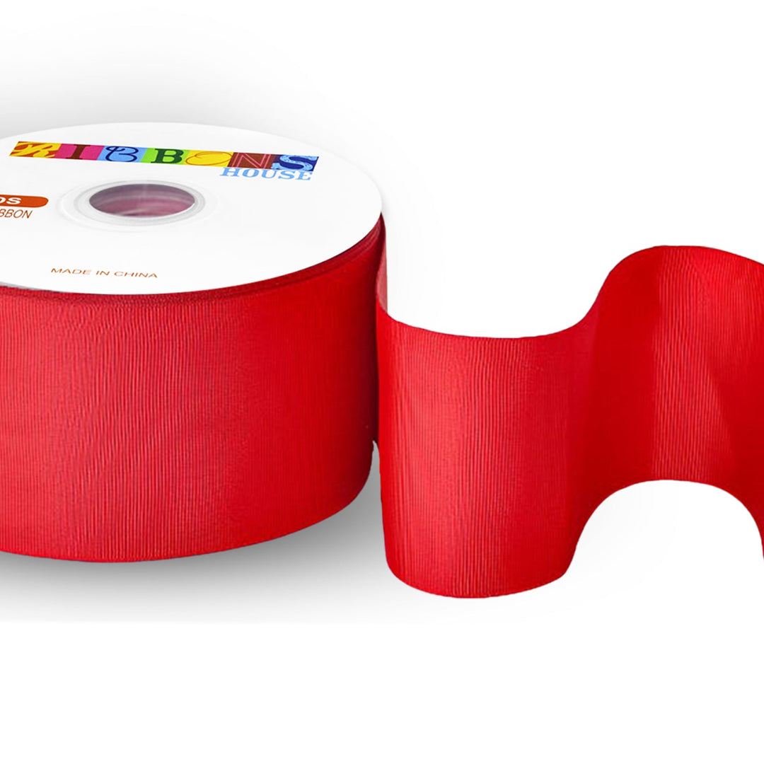 Avanti Solid Grosgrain Ribbon, 3" inches, 75mm , 100% Polyester, 50 Yards