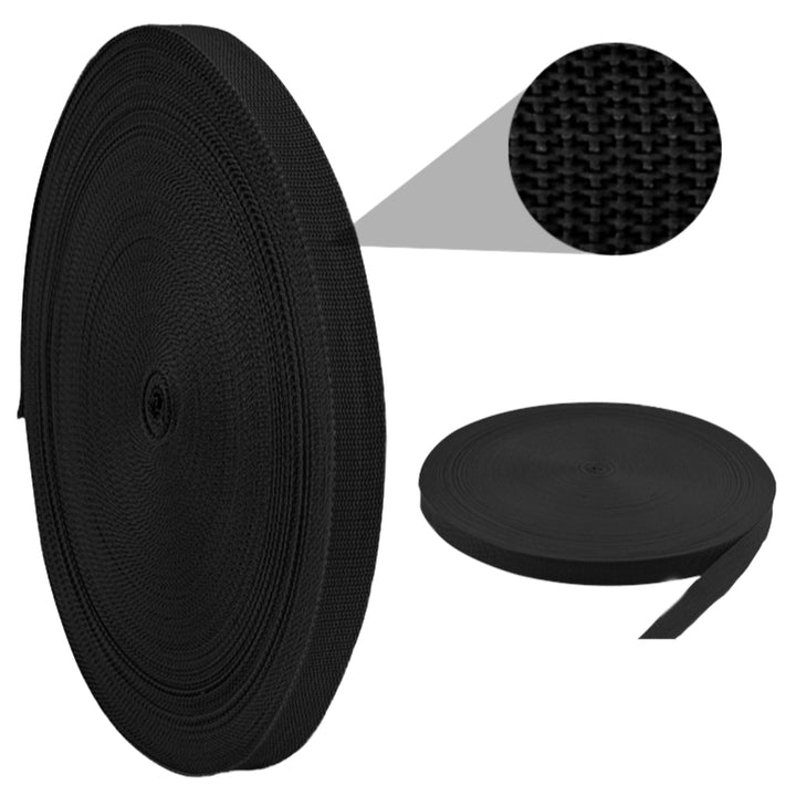 Durable Polyester Webbing Strap, 100% Polyester, Color Variety, 1" Inch