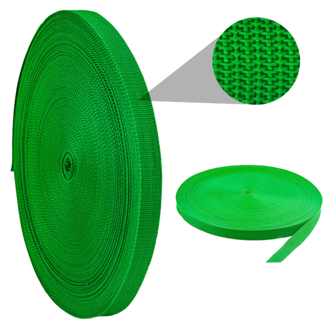 Durable Polyester Webbing Strap, 100% Polyester, Color Variety, 1" Inch