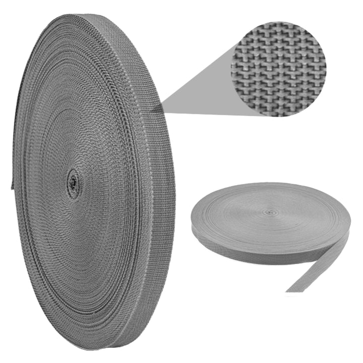 Durable Polyester Webbing Strap, 100% Polyester, Color Variety, 1" Inch