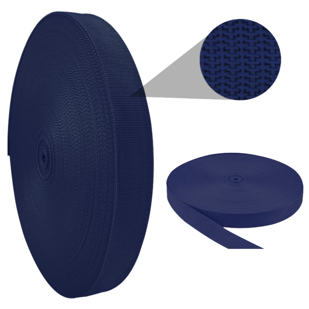 Webbing Strap, 100% Polyester, Color Variety, 1 1/2 Inches