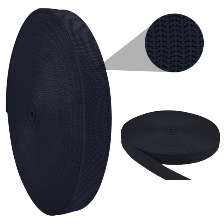 Webbing Strap, 100% Polyester, Color Variety, 1 1/2 Inches