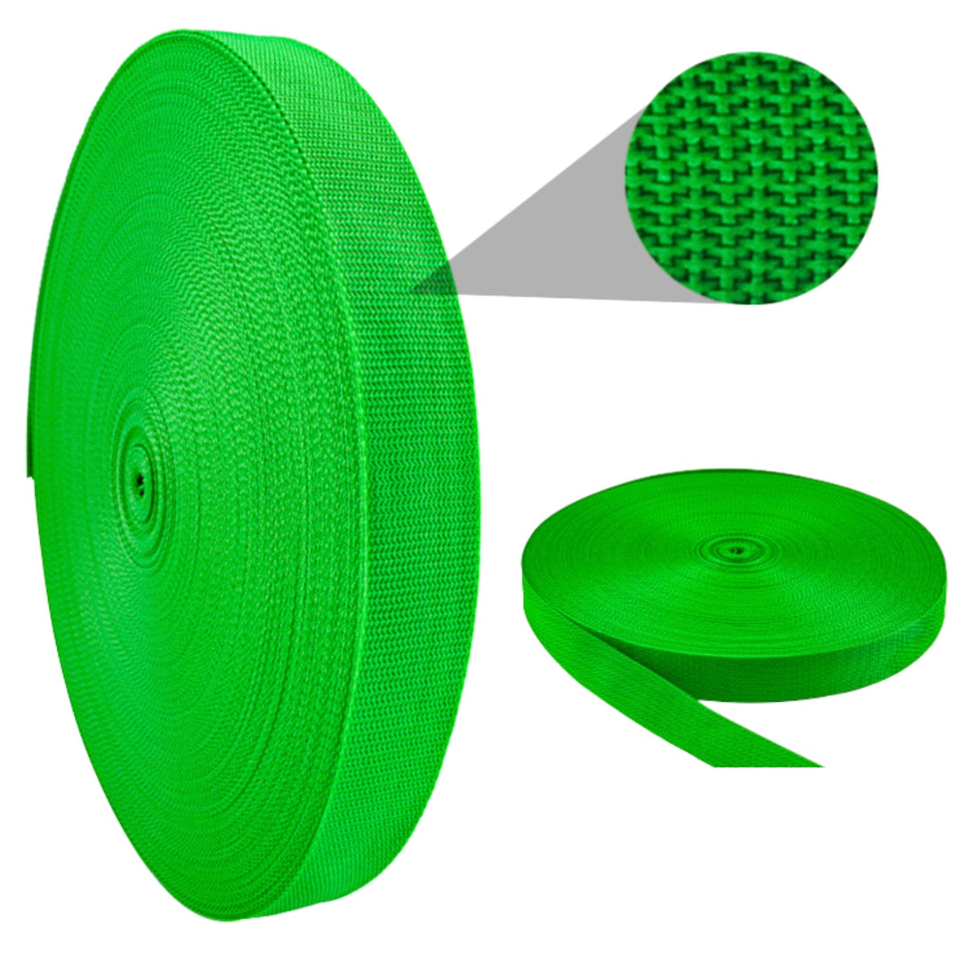 Webbing Strap, 100% Polyester, Color Variety, 1 1/2 Inches, 100Yards Pack