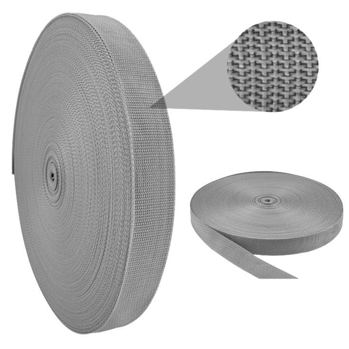 Webbing Strap, 100% Polyester, Color Variety, 1 1/2 Inches, 100Yards Pack