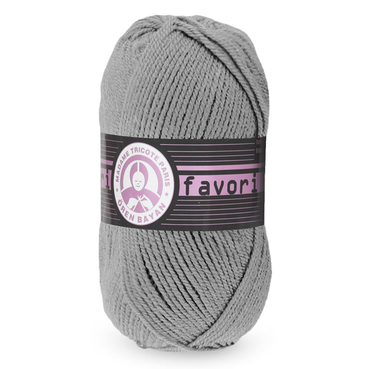 Madame Tricote Paris Oren Bayan, Favori,  100% Acrylic,  Handknitting Yarn,  100g,  210 mt, 5-Pack