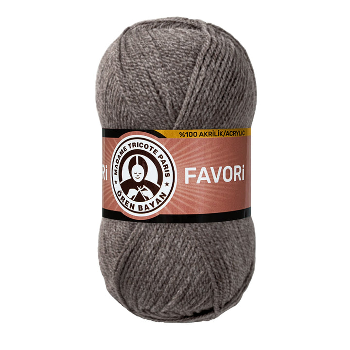 Madame Tricote Paris Oren Bayan, Favori,  100% Acrylic,  Handknitting Yarn,  100g,  210 mt, 5-Pack