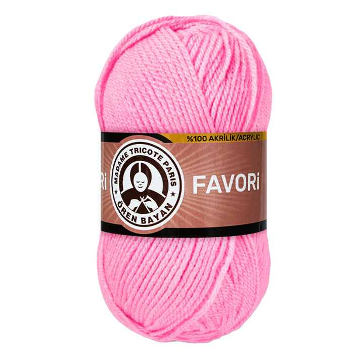 Madame Tricote Paris Oren Bayan, Favori,  100% Acrylic,  Handknitting Yarn,  100g,  210 mt, 5-Pack