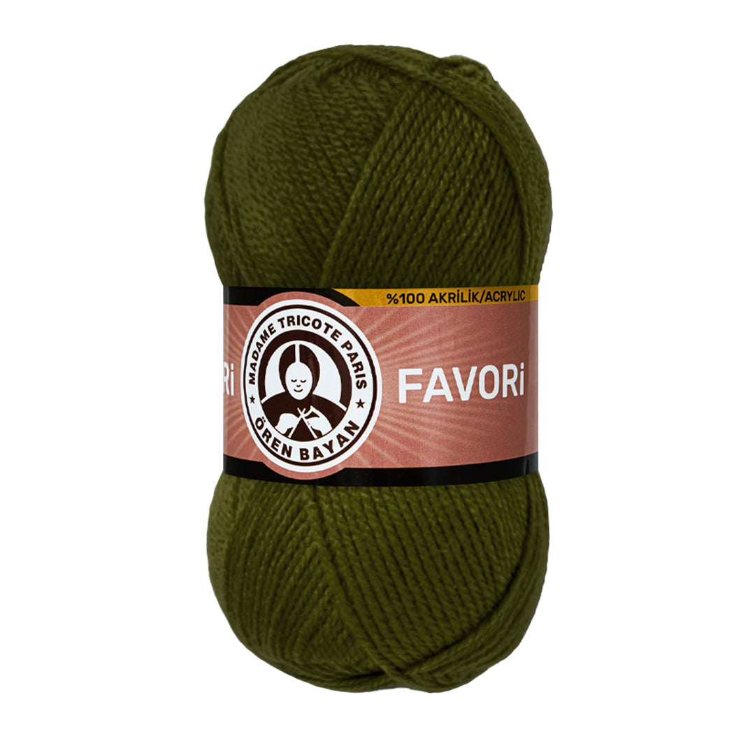 Madame Tricote Paris Oren Bayan FAVORI, 100% Acrylic, Hand-knitting Yarn, 100g, 210 mt