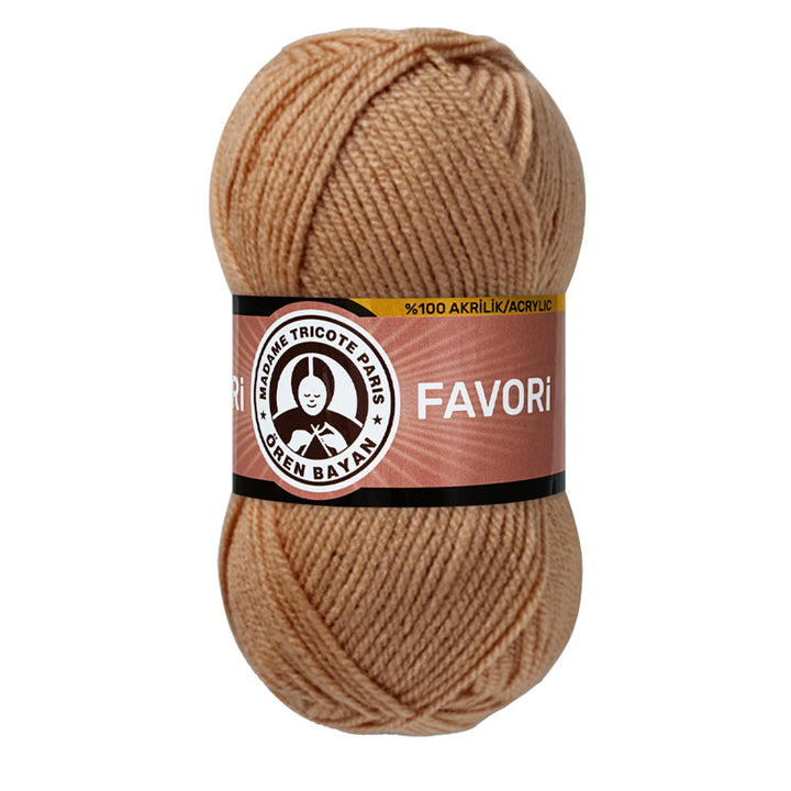 Madame Tricote Paris Oren Bayan, Favori,  100% Acrylic,  Handknitting Yarn,  100g,  210 mt, 5-Pack