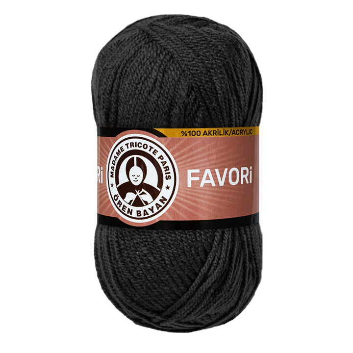 Madame Tricote Paris Oren Bayan, Favori,  100% Acrylic,  Handknitting Yarn,  100g,  210 mt, 5-Pack