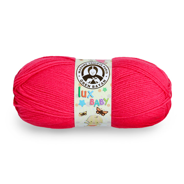 Madame Tricote Paris Oren Bayan, Lux Baby, 50% Acrylic & 50% Polyester, Handknitting Yarn