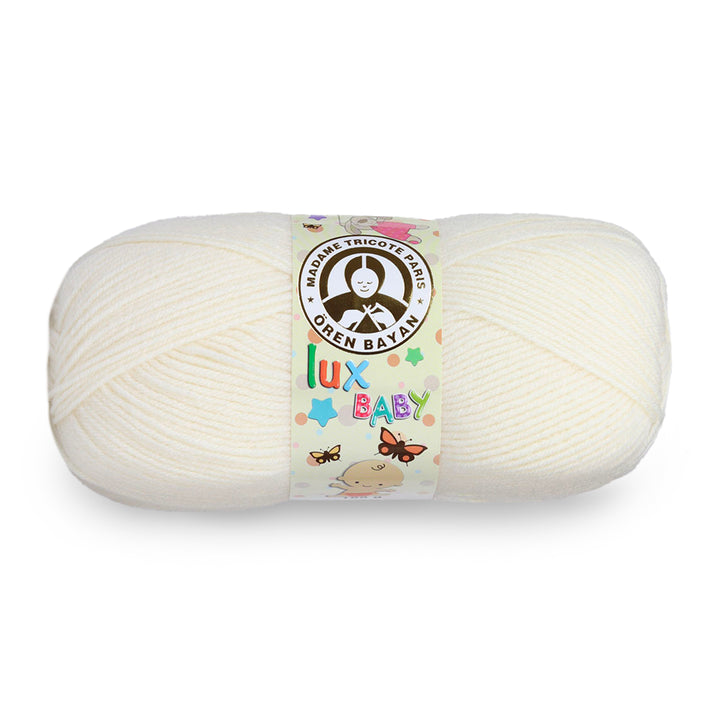 Madame Tricote Paris Oren Bayan, Lux Baby, 50% Acrylic & 50% Polyester, Handknitting Yarn