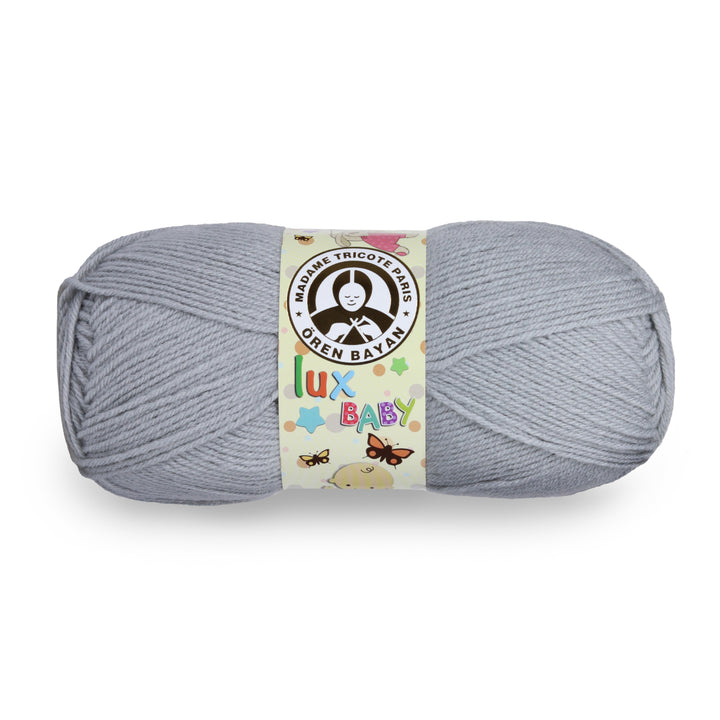Madame Tricote Paris Oren Bayan, Lux Baby, 50% Acrylic & 50% Polyester, Handknitting Yarn