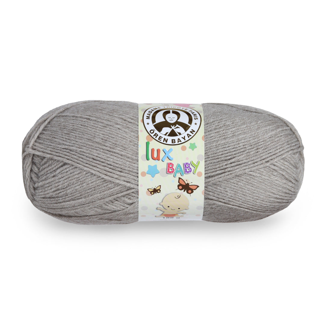 Madame Tricote Paris Oren Bayan, Lux Baby, 50% Acrylic & 50% Polyester, Handknitting Yarn
