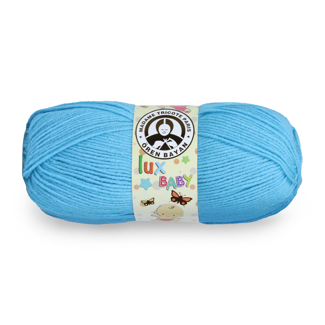 Madame Tricote Paris Oren Bayan, Lux Baby, 50% Acrylic & 50% Polyester, Handknitting Yarn