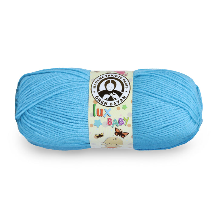 Madame Tricote Paris Oren Bayan, Lux Baby, 50% Acrylic & 50% Polyester, Handknitting Yarn