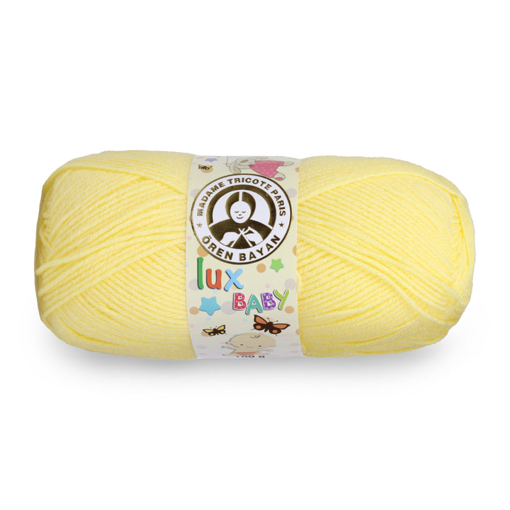 Madame Tricote Paris Oren Bayan, Lux Baby, 50% Acrylic & 50% Polyester, Handknitting Yarn