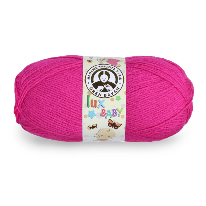 Madame Tricote Paris Oren Bayan, Lux Baby, 50% Acrylic & 50% Polyester, Handknitting Yarn