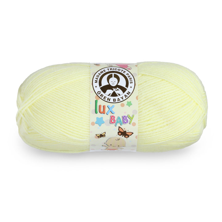 Madame Tricote Paris Oren Bayan, Lux Baby, 50% Acrylic & 50% Polyester, Handknitting Yarn