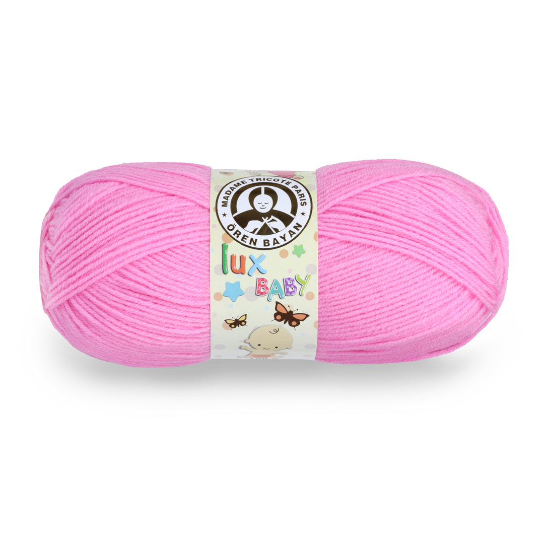 Madame Tricote Paris Oren Bayan, Lux Baby, 50% Acrylic & 50% Polyester,  Handknitting Yarn, 5-Pack
