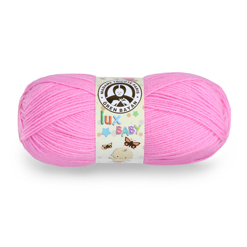 Madame Tricote Paris Oren Bayan, Lux Baby, 50% Acrylic & 50% Polyester, Handknitting Yarn