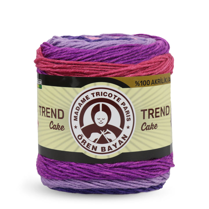 Madame Tricote Paris Oren Bayan, Trend Cake, 100% Acrylic, Handknitting Yarn, 200g, 330m, 3-Pack