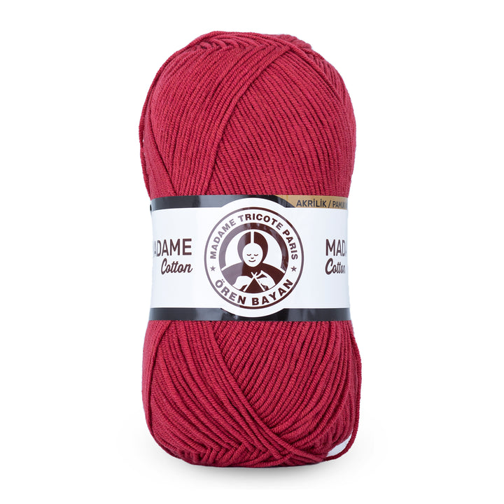 Madame Tricote Paris Oren Bayan, Madame Cotton, Acrylic 51% & Cotton 49%, Handknitting Yarn