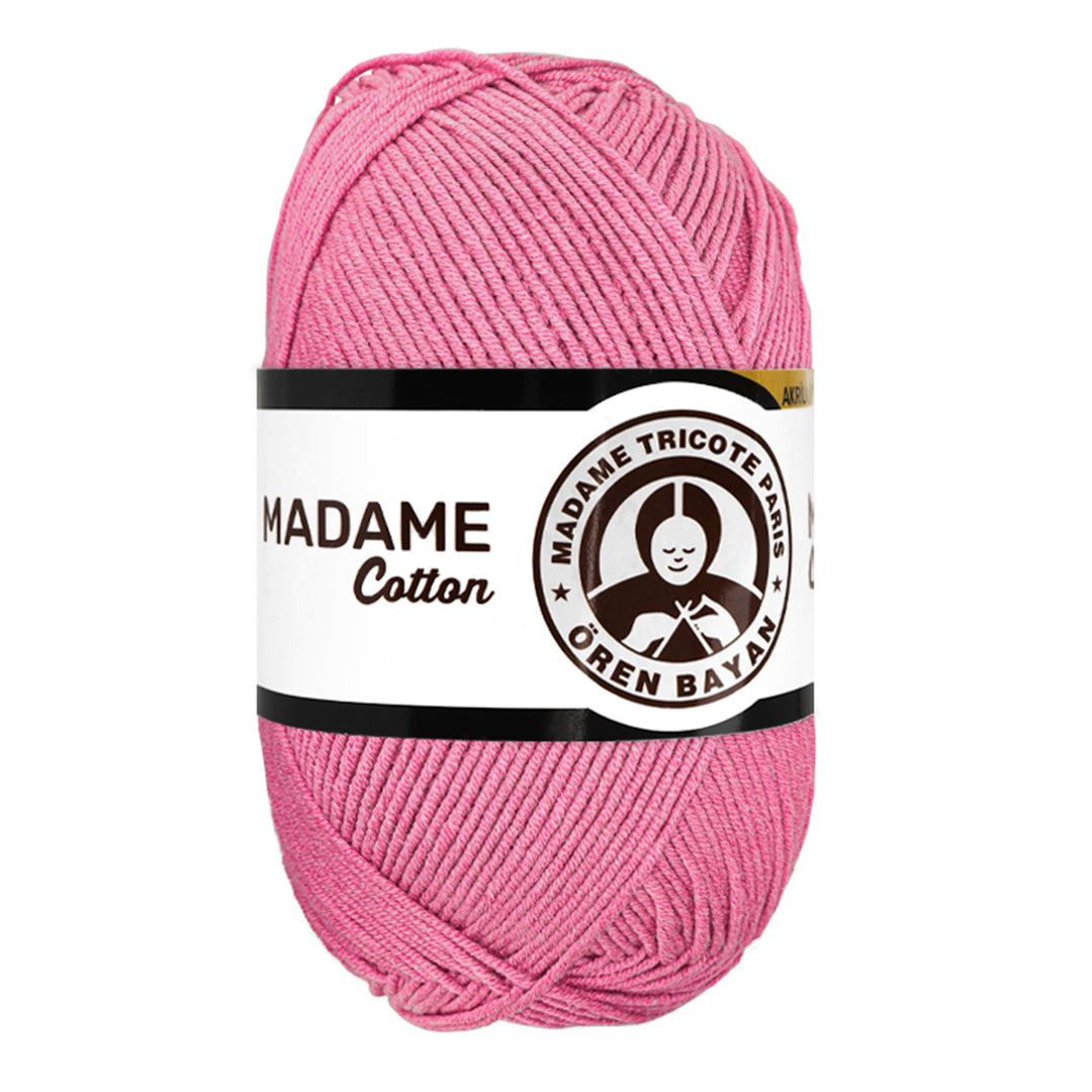 Madame Tricote Paris Oren Bayan, Madame Cotton, Acrylic 51% & Cotton 49%, Handknitting Yarn