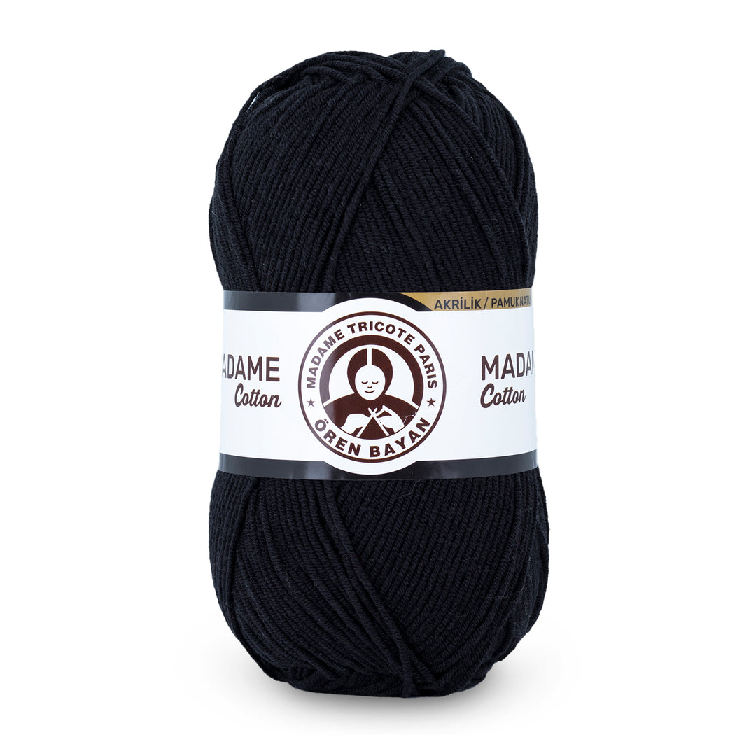 Madame Tricote Paris Oren Bayan, Madame Cotton, Acrylic 51% & Cotton 49%, Handknitting Yarn