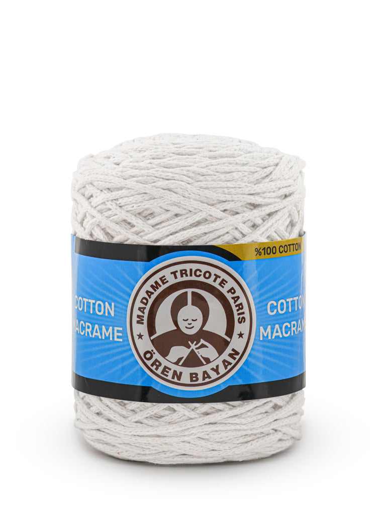 Macramé Madame Tricote Oren Bayan, 100% Cotton, 250g, Variety Colors, 4-Pack