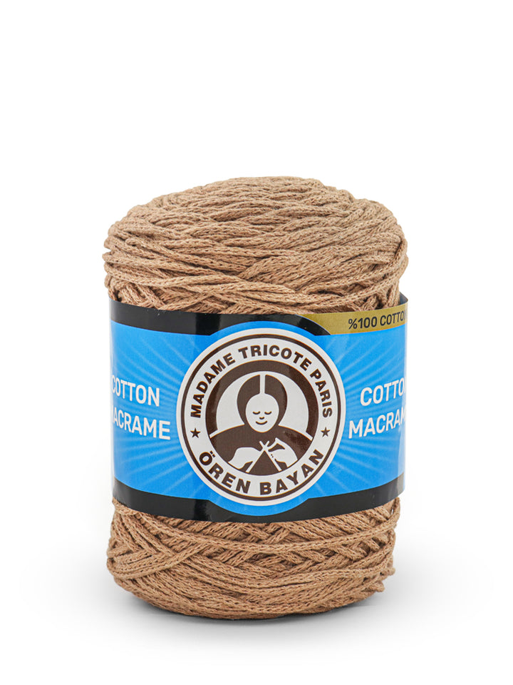 Macramé Madame Tricote Oren Bayan, 100% Cotton, 250g, Variety Colors, 4-Pack