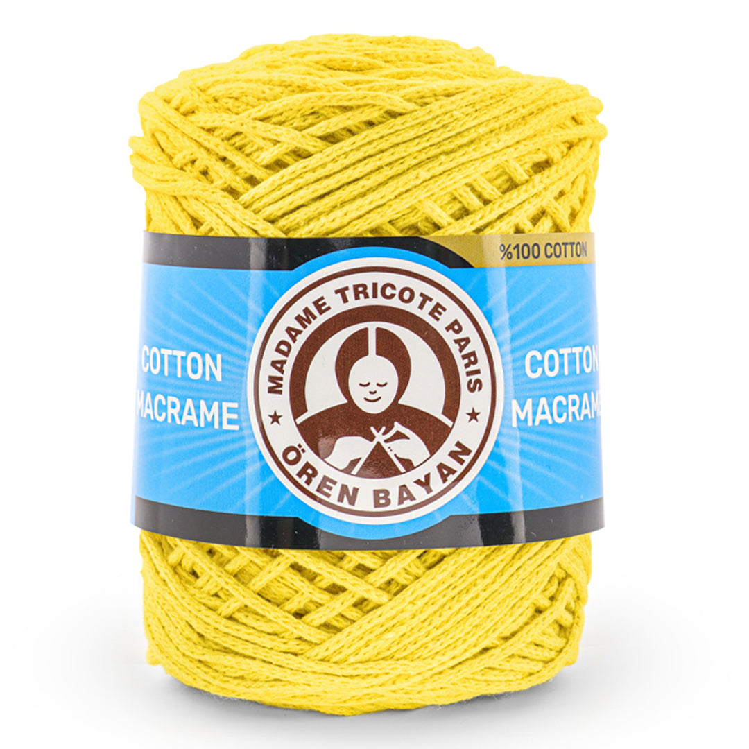 Macramé Madame Tricote Oren Bayan, 100% Cotton, 250g, Variety Colors