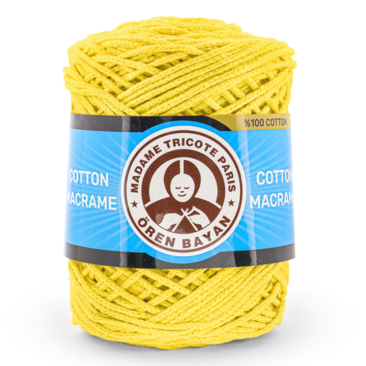 Macramé Madame Tricote Oren Bayan, 100% Cotton, 250g, Variety Colors
