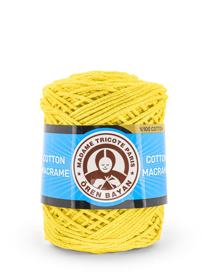 Macramé Madame Tricote Oren Bayan, 100% Cotton, 250g, Variety Colors, 4-Pack