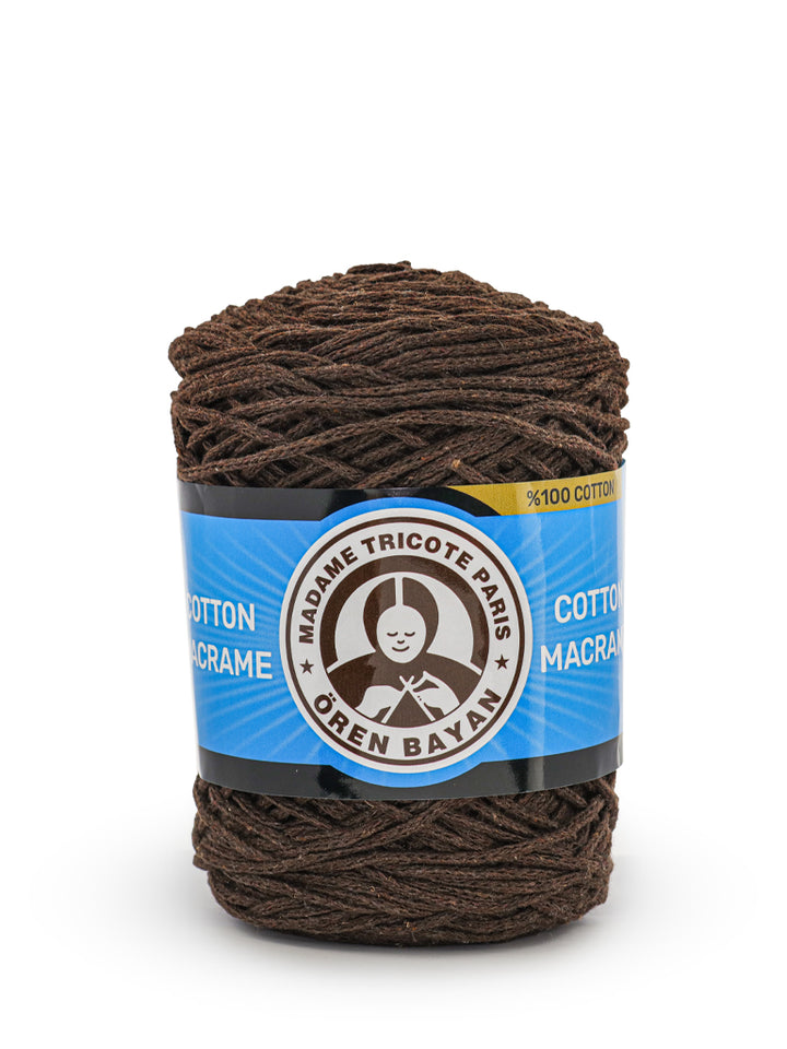 Macramé Madame Tricote Oren Bayan, 100% Cotton, 250g, Variety Colors, 4-Pack