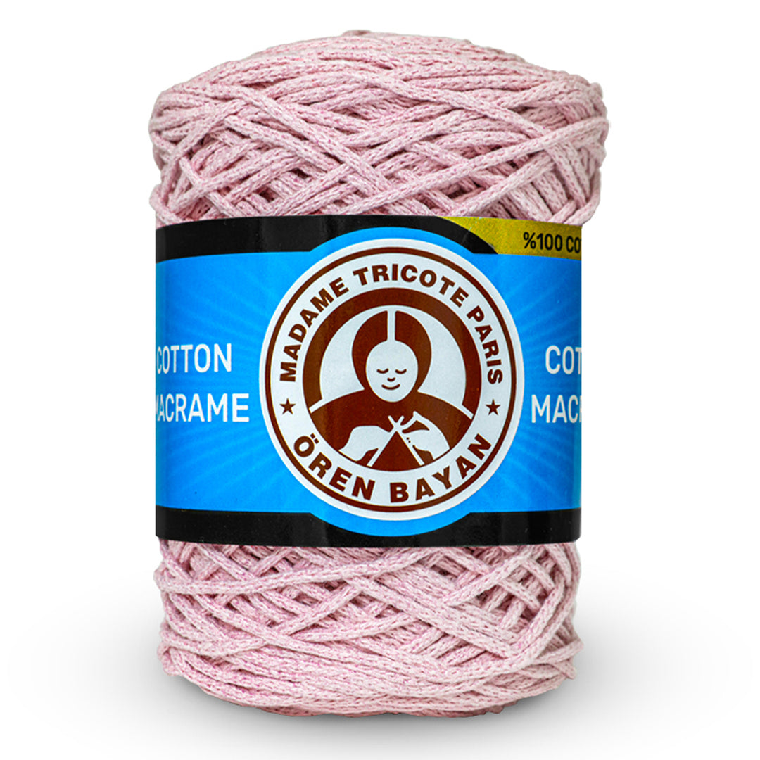 Macramé Madame Tricote Oren Bayan, 100% Cotton, 250g, Variety Colors