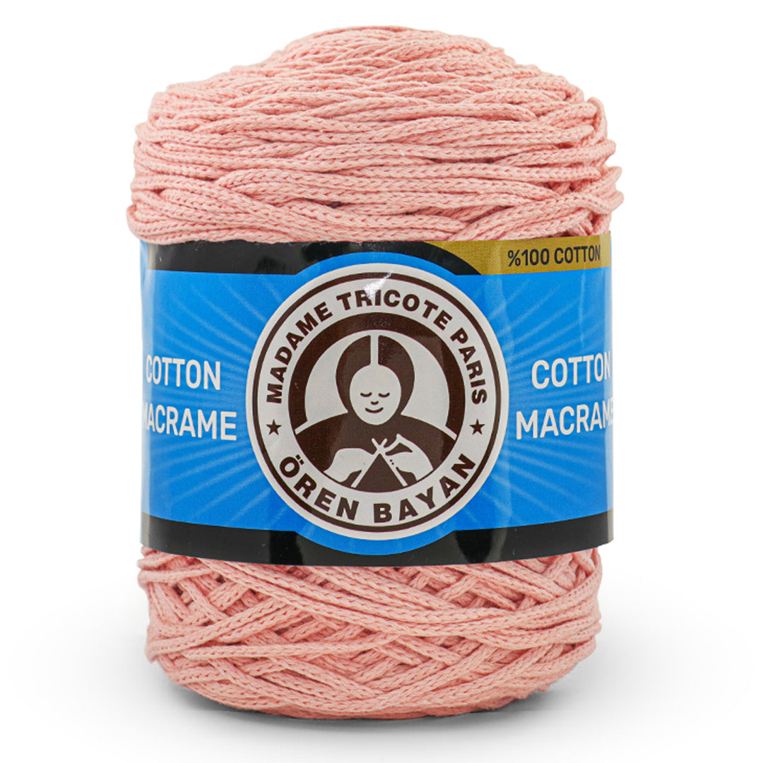 Macramé Madame Tricote Oren Bayan, 100% Cotton, 250g, Variety Colors