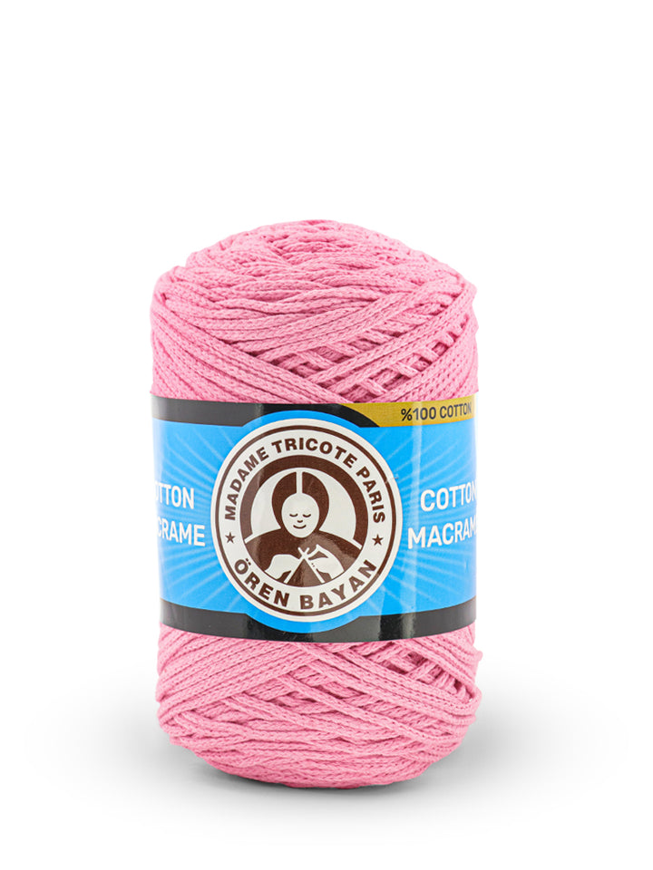 Macramé Madame Tricote Oren Bayan, 100% Cotton, 250g, Variety Colors, 4-Pack