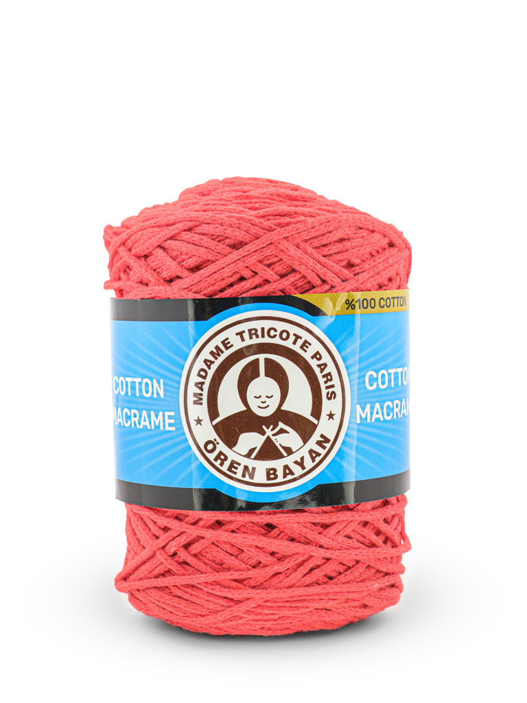 Macramé Madame Tricote Oren Bayan, 100% Cotton, 250g, Variety Colors