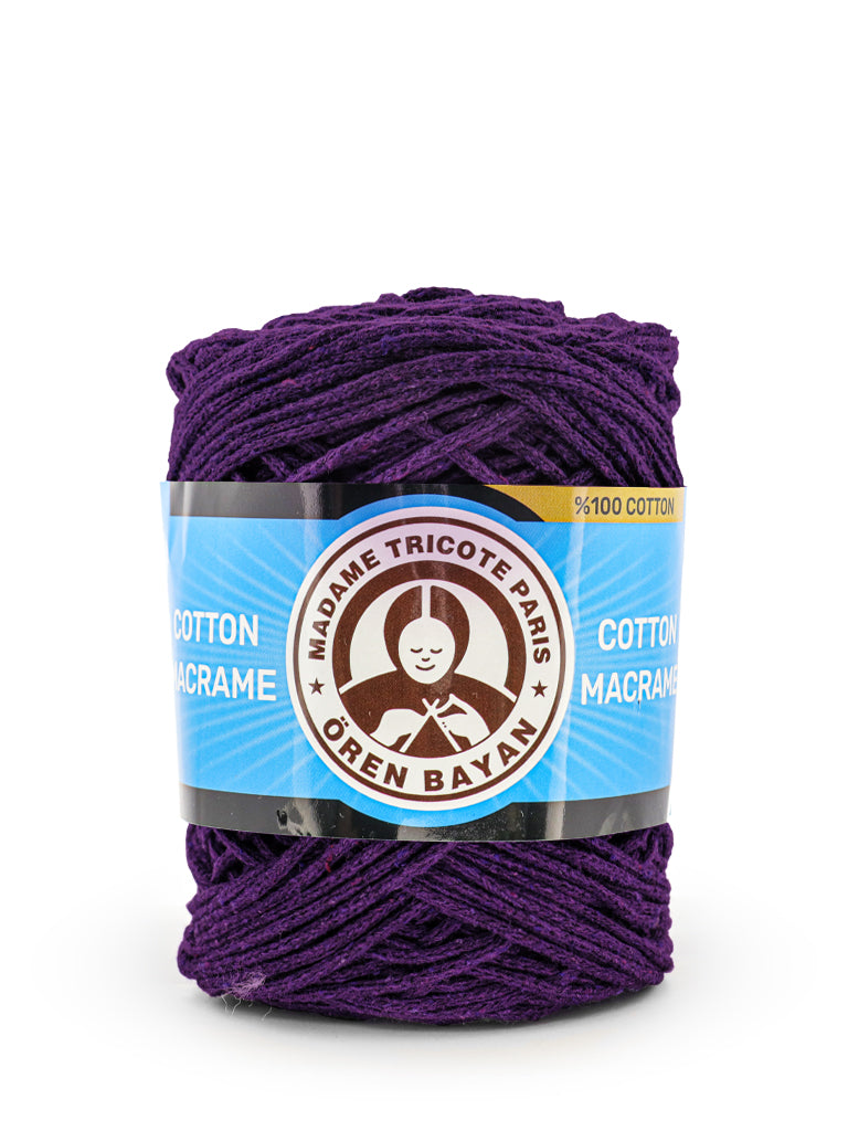 Macramé Madame Tricote Oren Bayan, 100% Cotton, 250g, Variety Colors