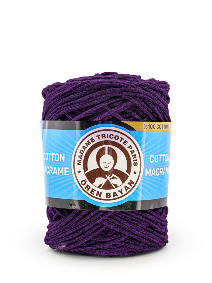 Macramé Madame Tricote Oren Bayan, 100% Cotton, 250g, Variety Colors