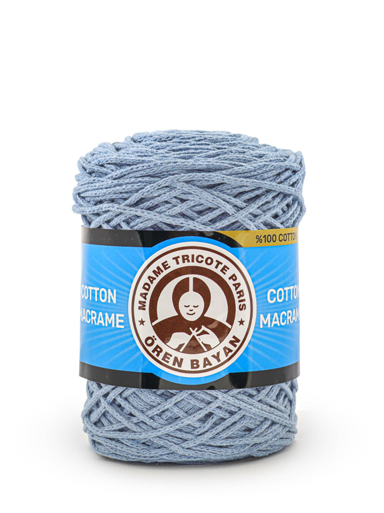 Macramé Madame Tricote Oren Bayan, 100% Cotton, 250g, Variety Colors, 4-Pack