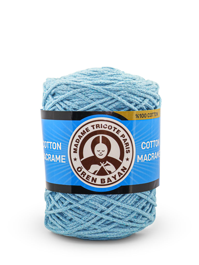 Macramé Madame Tricote Oren Bayan, 100% Cotton, 250g, Variety Colors, 4-Pack