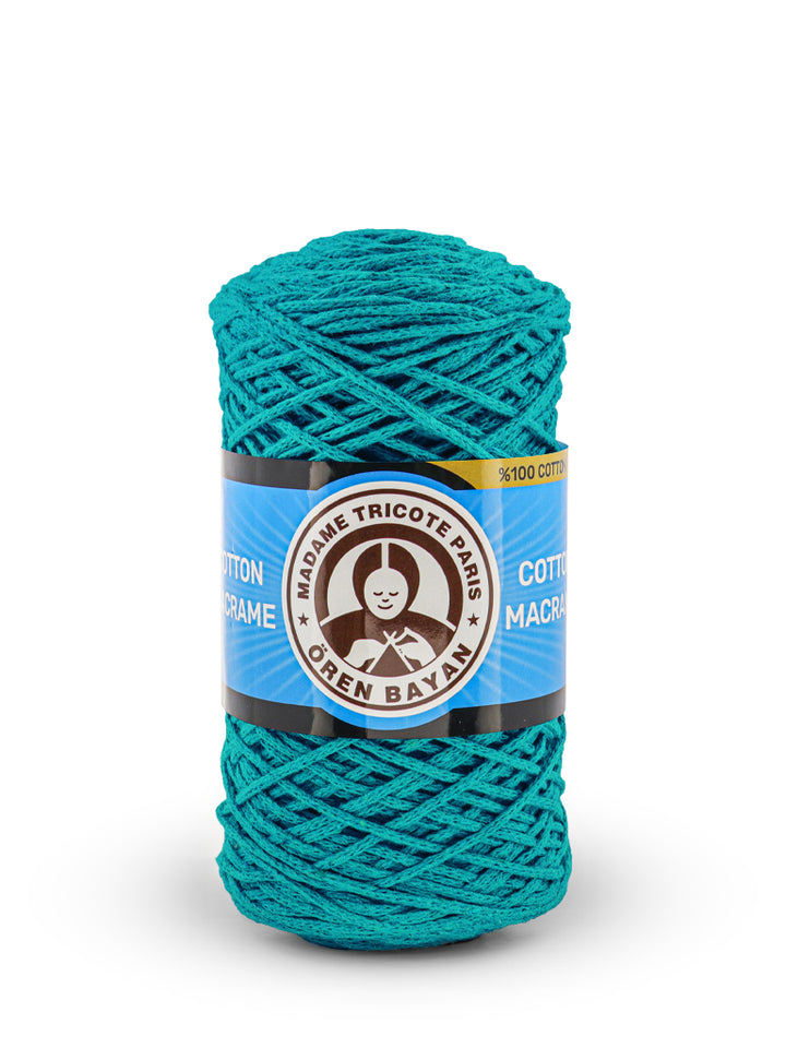 Macramé Madame Tricote Oren Bayan, 100% Cotton, 250g, Variety Colors, 4-Pack