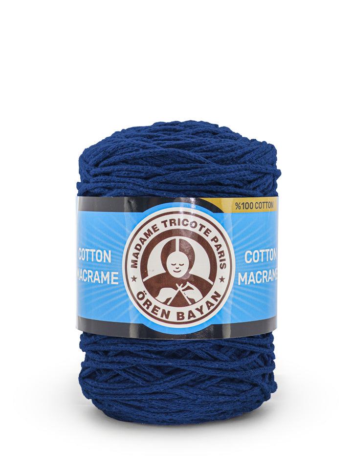 Macramé Madame Tricote Oren Bayan, 100% Cotton, 250g, Variety Colors, 4-Pack