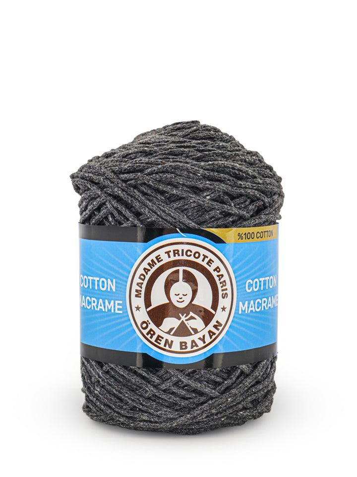 Macramé Madame Tricote Oren Bayan, 100% Cotton, 250g, Variety Colors, 4-Pack