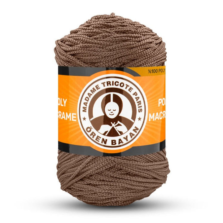 Poly Macramé Madame Tricote Paris Oren Bayan, 100% Polyester, 164 Yard, 250g, Variety Colors
