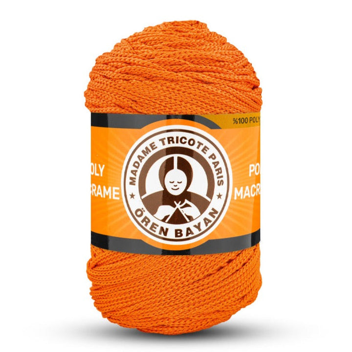 Poly Macramé Madame Tricote Paris Oren Bayan, 100% Polyester, 164 Yard, 250g, Variety Colors