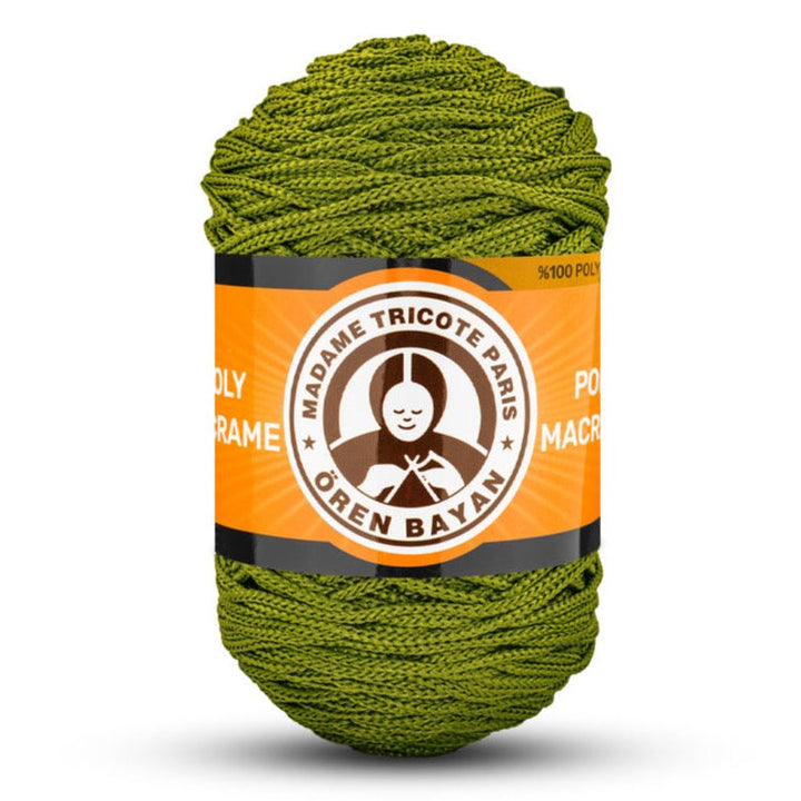 Poly Macramé Madame Tricote Paris Oren Bayan, 100% Polyester, 164 Yard, 250g, Variety Colors
